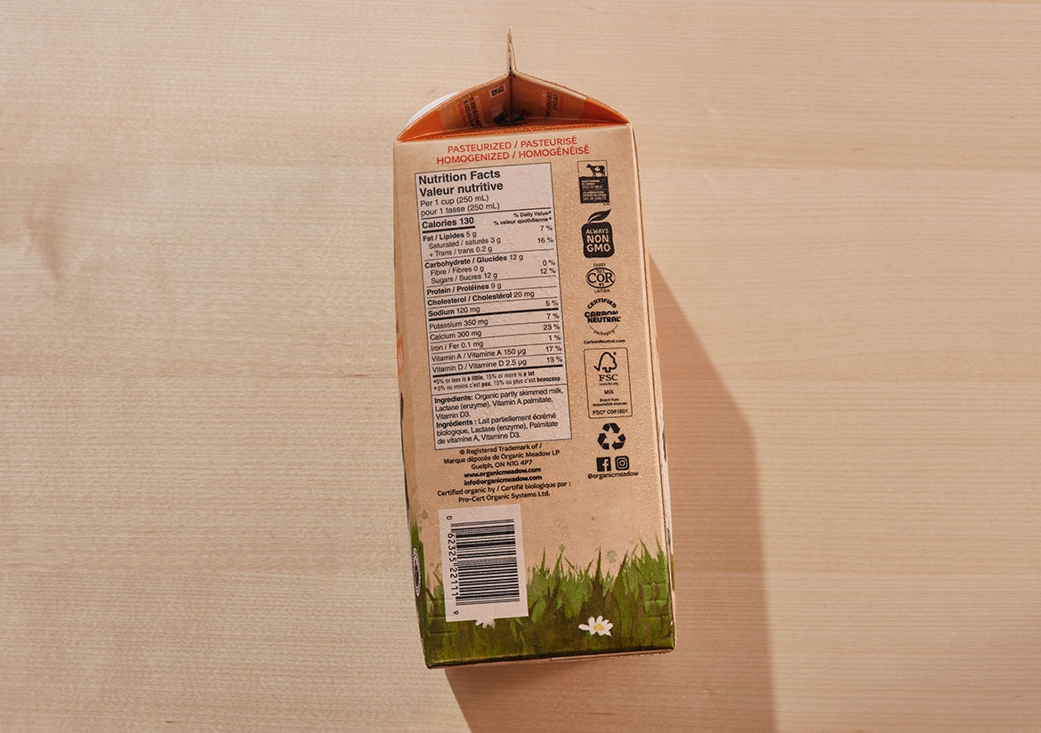 Lactose-Free Milk 2% | Mama Earth's Weekly Market
